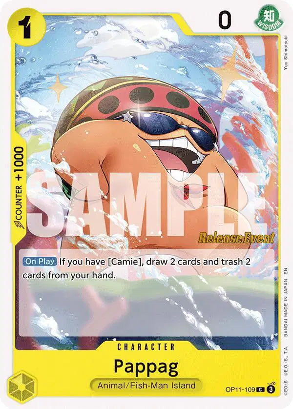 Pappag - OP11-109 - A Fist of Divine Speed Release Event Cards