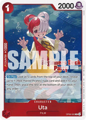 Uta (Beginners Deck Party [ST-23] - [ST-28] Participation Pack) - OP09-002 - One Piece Promotion Cards
