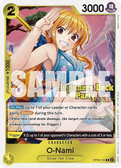 O-Nami (Beginners Deck Party [ST-23] - [ST-28] Participation Pack) - OP06-101 - One Piece Promotion Cards