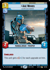Axe Woves - Accomplished Warrior - LOF-062 - Legends of the Force