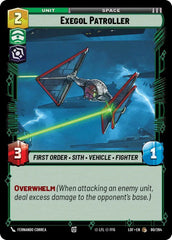 Exegol Patroller - LOF-080 - Legends of the Force