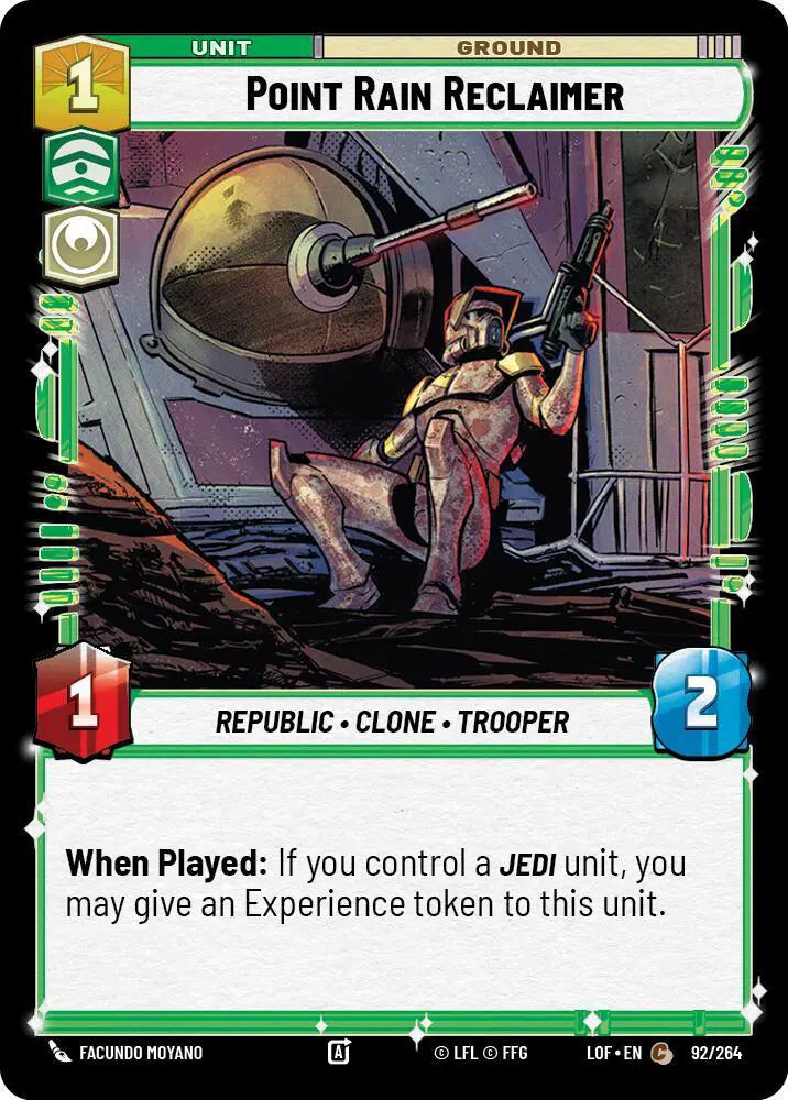 Point Rain Reclaimer - LOF-092 - Legends of the Force