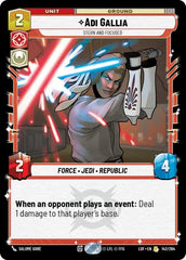 Adi Gallia - Stern and Focused - LOF-142 - Legends of the Force