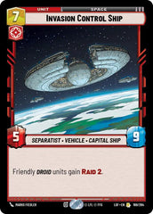 Invasion Control Ship - LOF-169 - Legends of the Force