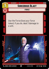 Sorcerous Blast - LOF-172 - Legends of the Force