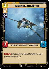 Banking Clan Shuttle - LOF-181 - Legends of the Force