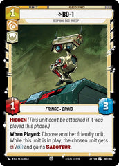 BD-1 - Beep Boo Boo Bweep - LOF-191 - Legends of the Force