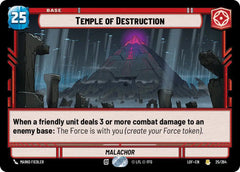 Temple of Destruction - LOF-025 - Legends of the Force