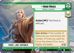 Avar Kriss - Marshal of Starlight (Hyperspace) - LOF-271 - Legends of the Force
