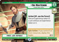 Obi-Wan Kenobi - Courage Makes Heroes (Hyperspace) - LOF-272 - Legends of the Force