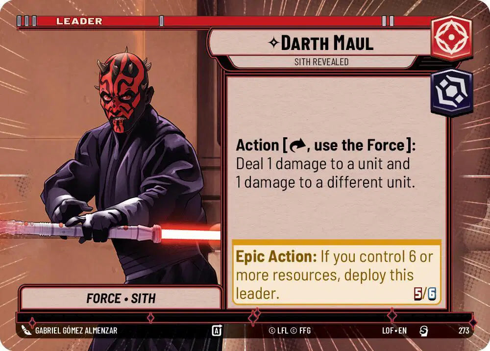 Darth Maul - Sith Revealed (Hyperspace) - LOF-273 - Legends of the Force