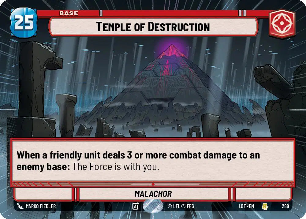Temple of Destruction (Hyperspace) - LOF-289 - Legends of the Force