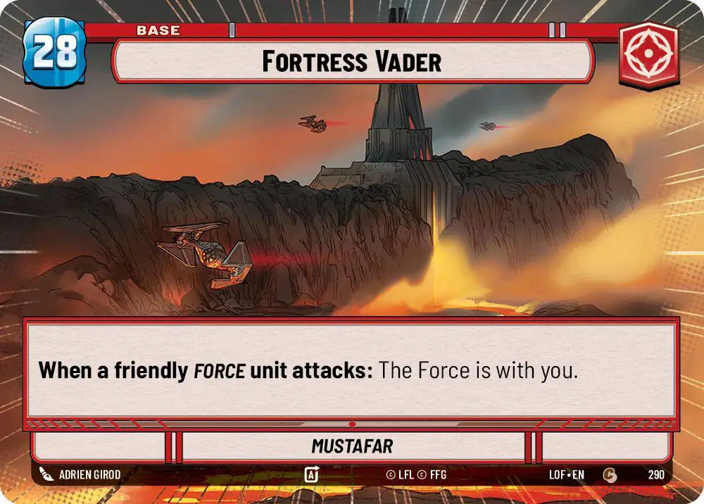 Fortress Vader // Force (Hyperspace) - LOF-290 _1 - Legends of the Force