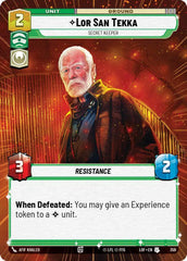 Lor San Tekka - Secret Keeper (Hyperspace) - LOF-359 - Legends of the Force