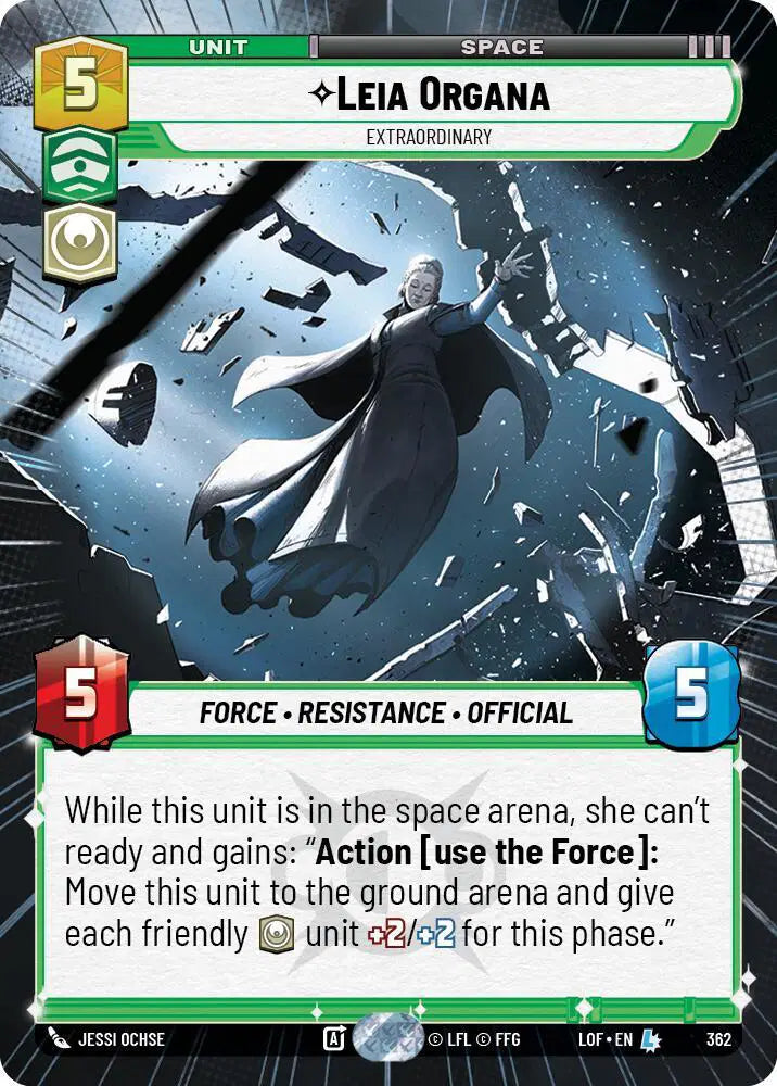 Leia Organa - Extraordinary (Hyperspace) - LOF-362 - Legends of the Force