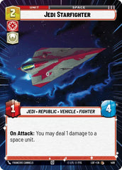 Jedi Starfighter (Hyperspace) - LOF-408 - Legends of the Force