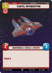 Cartel Interceptor (Hyperspace) - LOF-421 - Legends of the Force