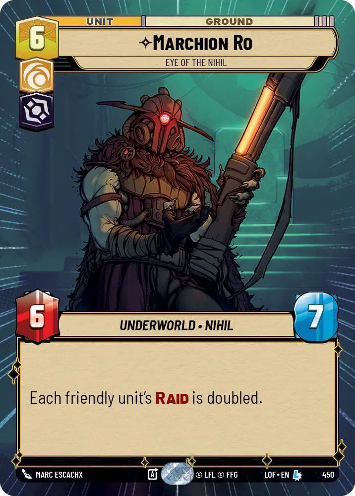 Marchion Ro - Eye of the Nihil (Hyperspace) - LOF-450 - Legends of the Force