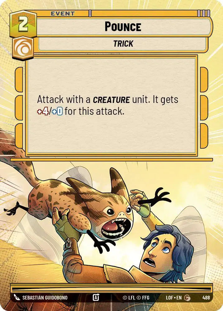 Pounce (Hyperspace) - LOF-488 - Legends of the Force