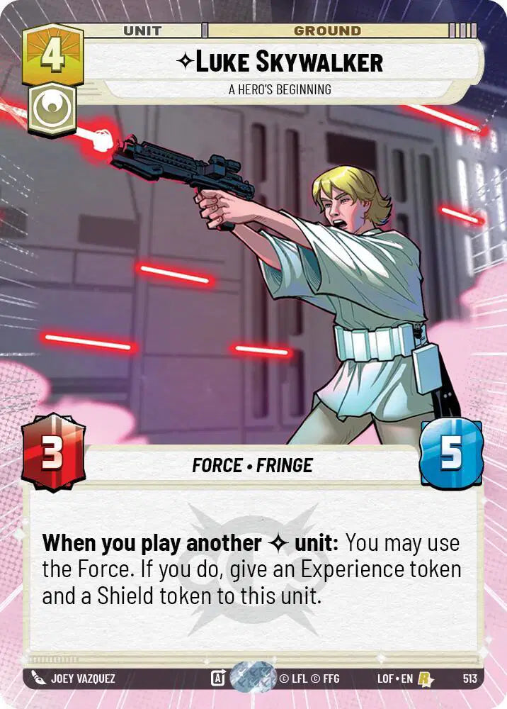 Luke Skywalker - A Hero's Beginning (Hyperspace) - LOF-513 - Legends of the Force