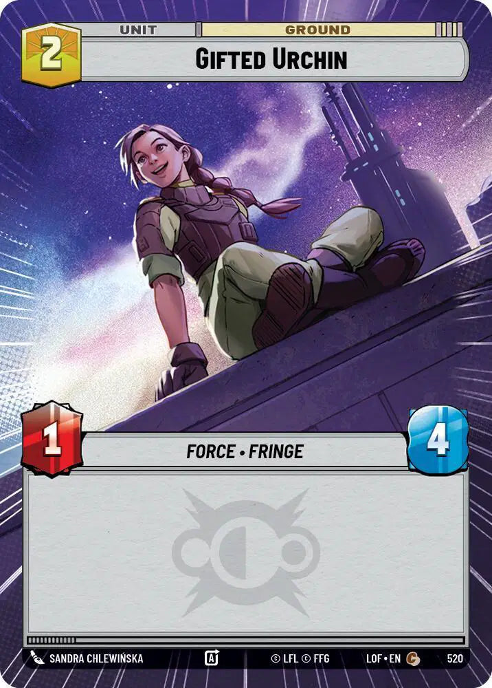Gifted Urchin (Hyperspace) - LOF-520 - Legends of the Force