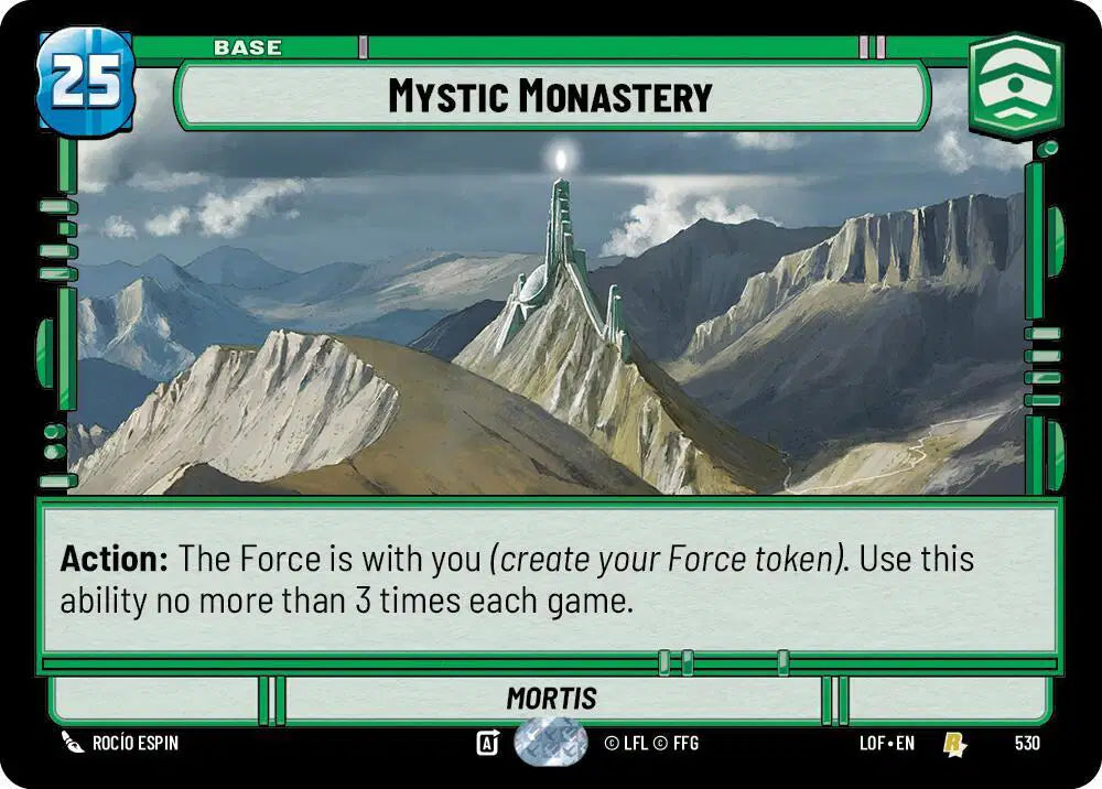 Mystic Monastery (Foil) - LOF-530 - Legends of the Force