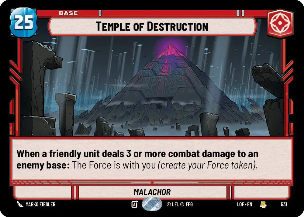 Temple of Destruction (Foil) - LOF-531 - Legends of the Force