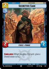 Secretive Sage (Foil) - LOF-563 - Legends of the Force
