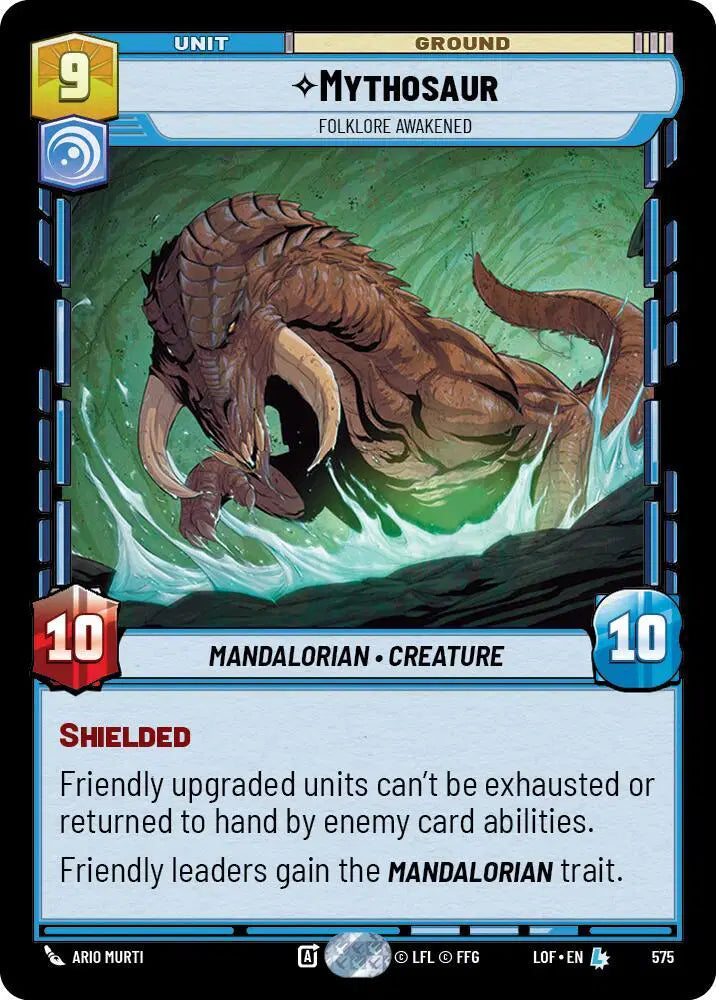 Mythosaur - Folklore Awakened (Foil) - LOF-575 - Legends of the Force