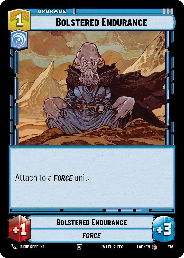 Bolstered Endurance (Foil) - LOF-576 - Legends of the Force