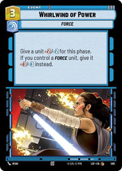 Whirlwind of Power (Foil) - LOF-580 - Legends of the Force
