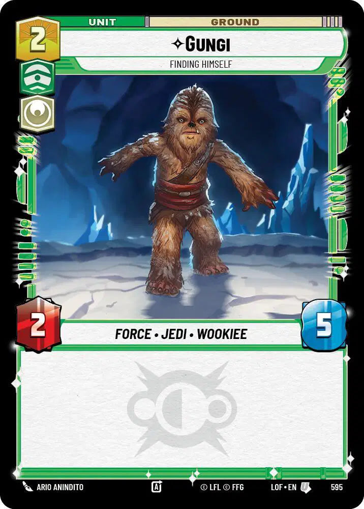 Gungi - Finding Himself (Foil) - LOF-595 - Legends of the Force