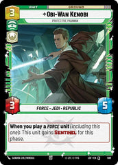 Obi-Wan Kenobi - Protective Padawan (Foil) - LOF-598 - Legends of the Force