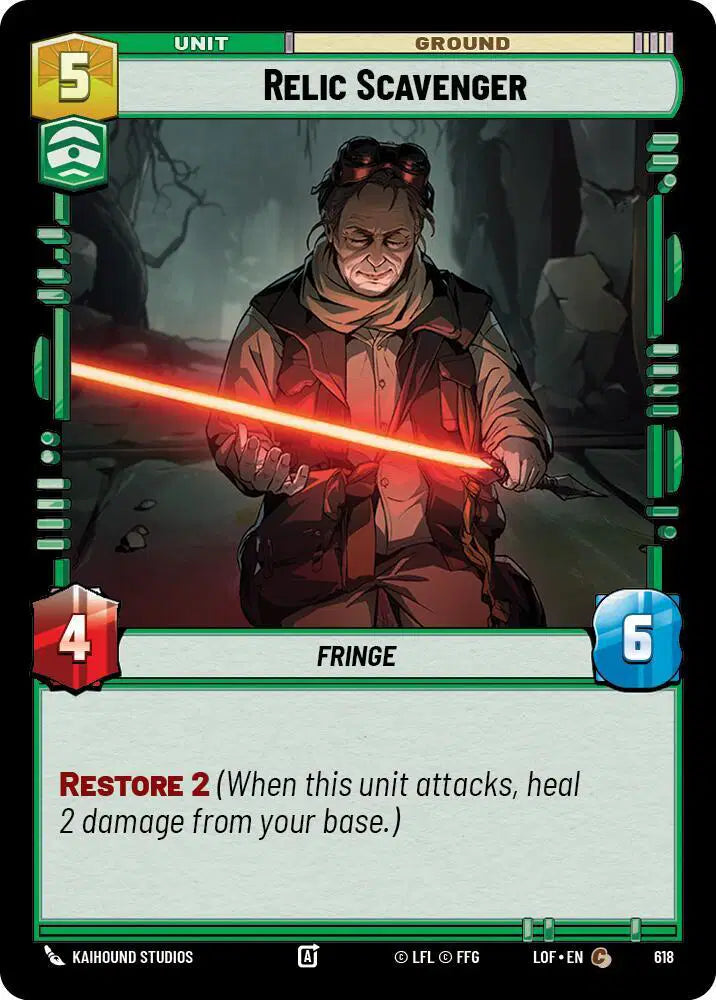 Relic Scavenger (Foil) - LOF-618 - Legends of the Force