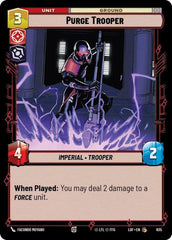 Purge Trooper (Foil) - LOF-635 - Legends of the Force