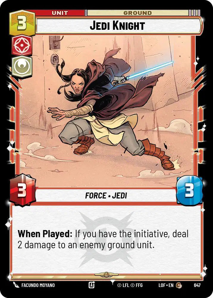 Jedi Knight (Foil) - LOF-647 - Legends of the Force