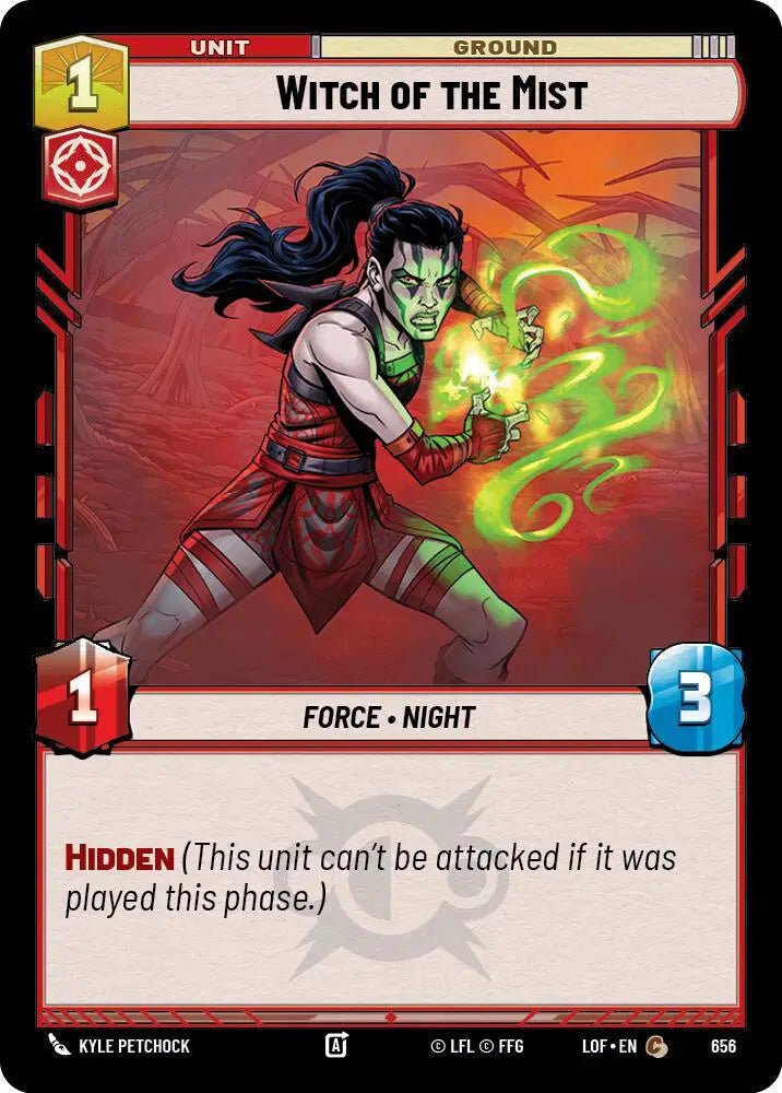 Witch of the Mist (Foil) - LOF-656 - Legends of the Force