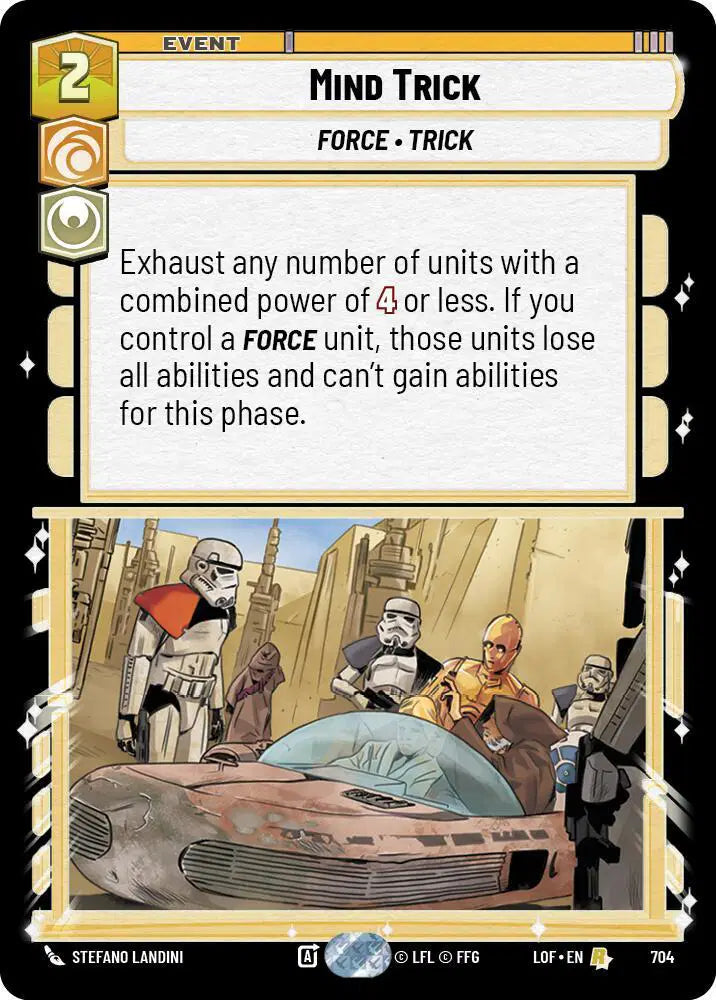 Mind Trick (Foil) - LOF-704 - Legends of the Force