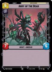 Army of the Dead (Foil) - LOF-738 - Legends of the Force