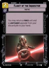Flight of the Inquisitor (Foil) - LOF-742 - Legends of the Force