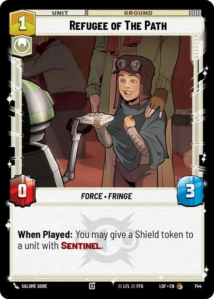 Refugee of The Path (Foil) - LOF-744 - Legends of the Force