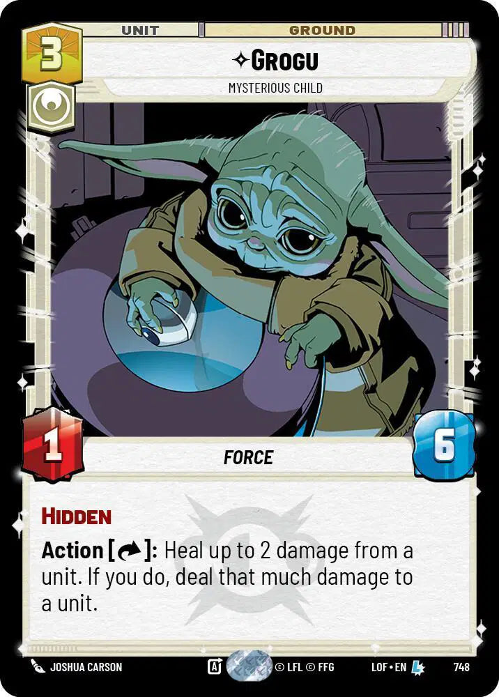 Grogu - Mysterious Child (Foil) - LOF-748 - Legends of the Force