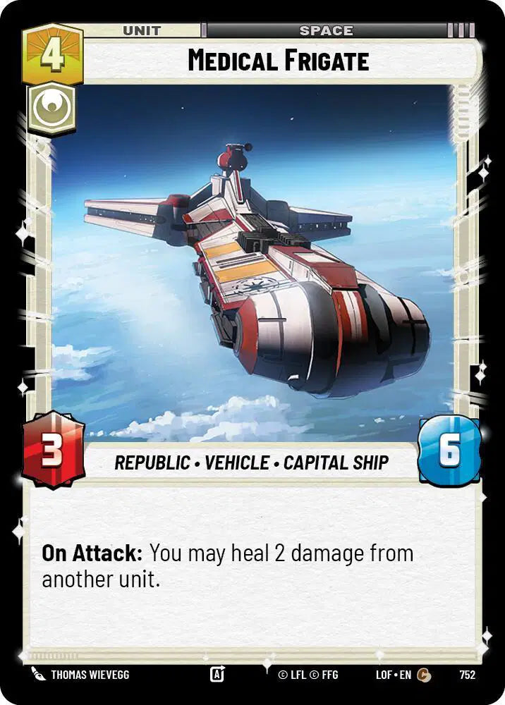 Medical Frigate (Foil) - LOF-752 - Legends of the Force