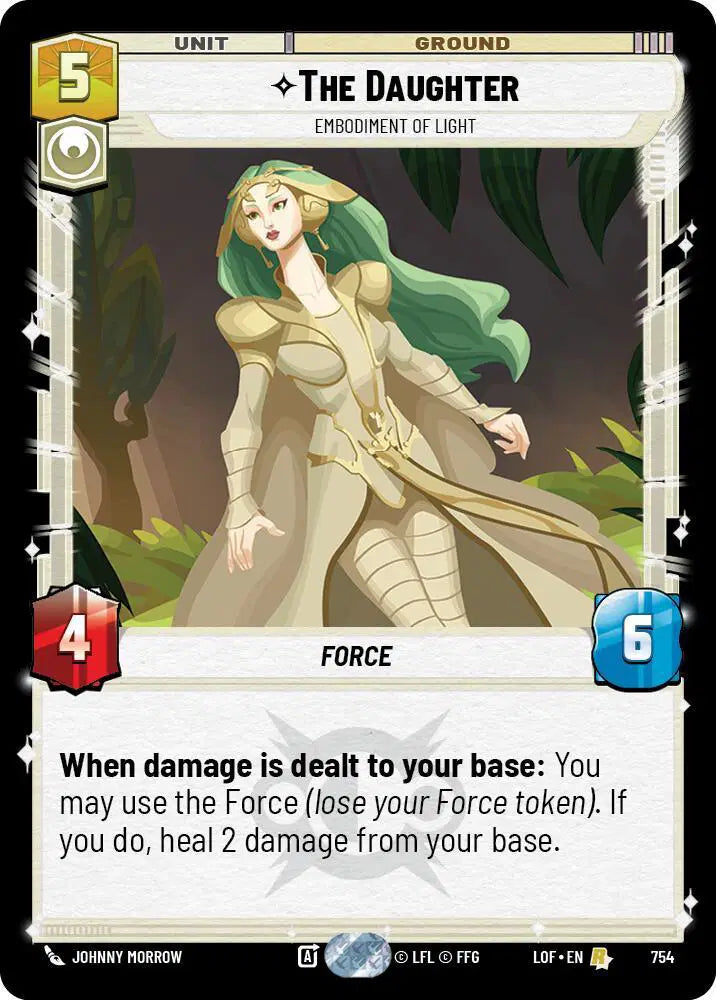 The Daughter - Embodiment of Light (Foil) - LOF-754 - Legends of the Force