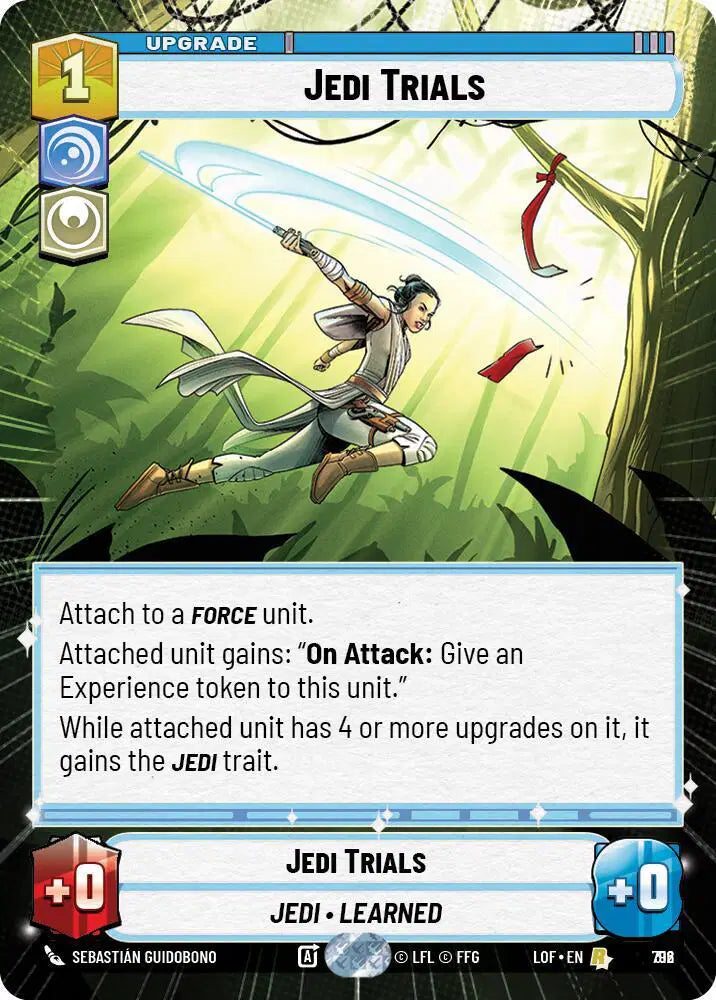 Jedi Trials (Hyperspace Foil) - LOF-792 - Legends of the Force