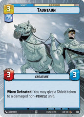 Tauntaun (Hyperspace Foil) - LOF-804 - Legends of the Force