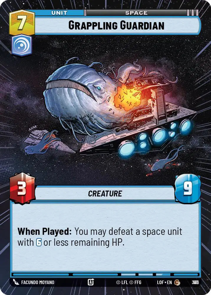 Grappling Guardian (Hyperspace Foil) - LOF-811 - Legends of the Force