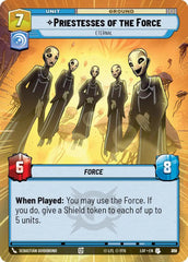 Priestesses of the Force - Eternal (Hyperspace Foil) - LOF-812 - Legends of the Force