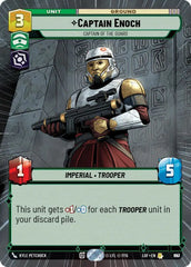Captain Enoch - Captain of the Guard (Hyperspace Foil) - LOF-823 - Legends of the Force
