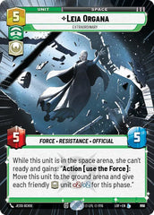 Leia Organa - Extraordinary (Hyperspace Foil) - LOF-838 - Legends of the Force